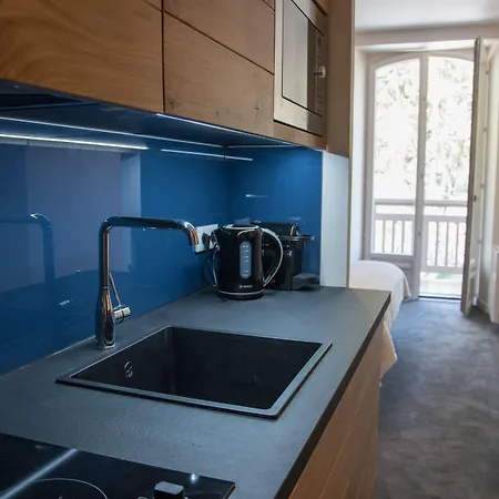 Aiguille Verte & Hotel Chamonix